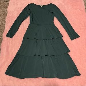 Lularoe Green Beautiful layer dress